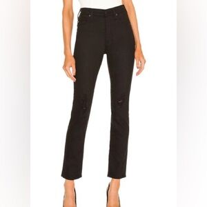 AG Adriano Goldschmied Black Alexxis Slim Jeans, 27